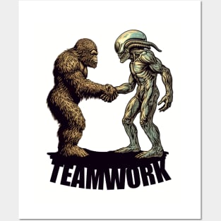 Teamwork Posters and Art